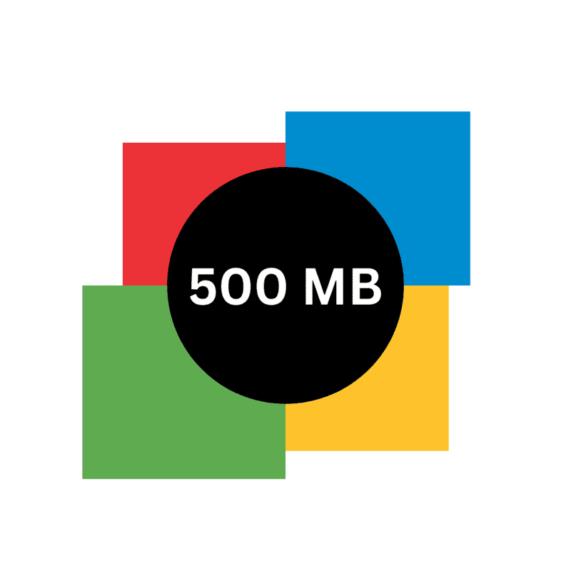 500MB Data | 1 Month